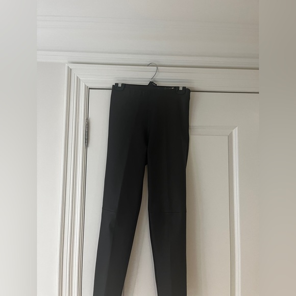 MaxMara Leather Pants. Size 38. Colour brown/black - Picture 2 of 3